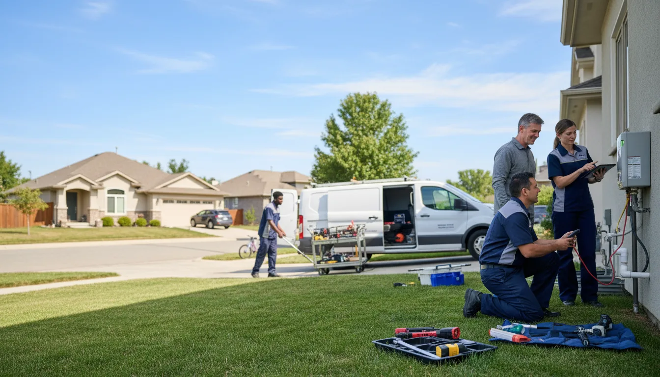 Tankless water heater service in Lakeview, NC